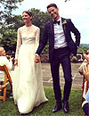 Boda 'top': Los modelos Sara Blomqvist y Jeremy Young se casan