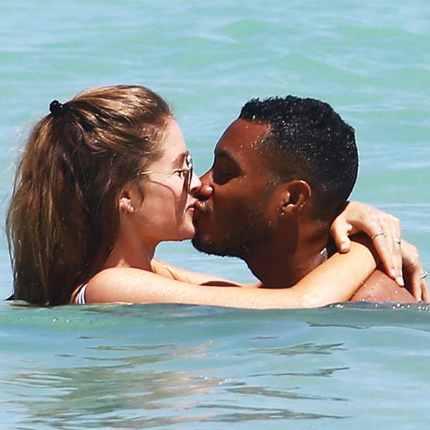 Doutzen Kroes y su marido, Sunnery James: Romántico, ‘salvaje’ y deportivo día en la playa