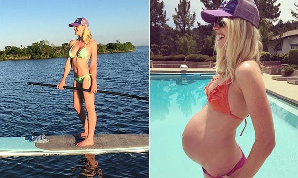 Anne Vyalitsyna o cómo recuperar la figura tras el embarazo en tiempo récord