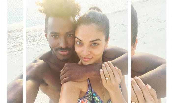 Shanina Shaik, comprometida con su novio DJ Ruckus