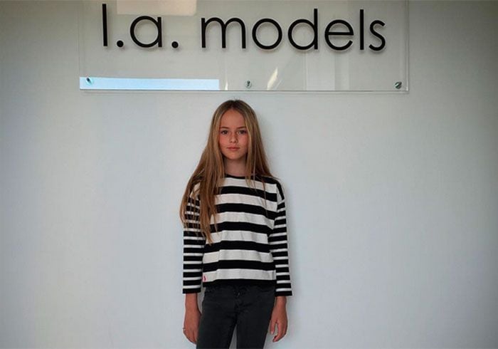 Kristina Pimenova, 'la niña más guapa del mundo', ya es modelo