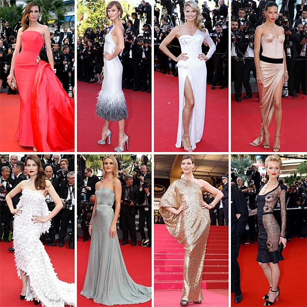 Cannes y sus 'top models': 100 'looks' inolvidables de la alfombra roja