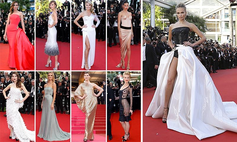 Cannes y sus 'top models': 100 'looks' inolvidables de la alfombra roja