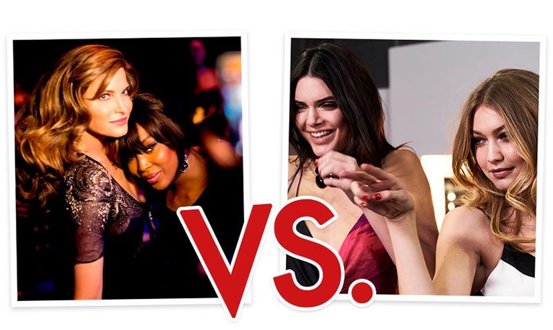 Guerra de modelos: Las ‘tops’ de los 90 'vs.' las ‘instamodels’