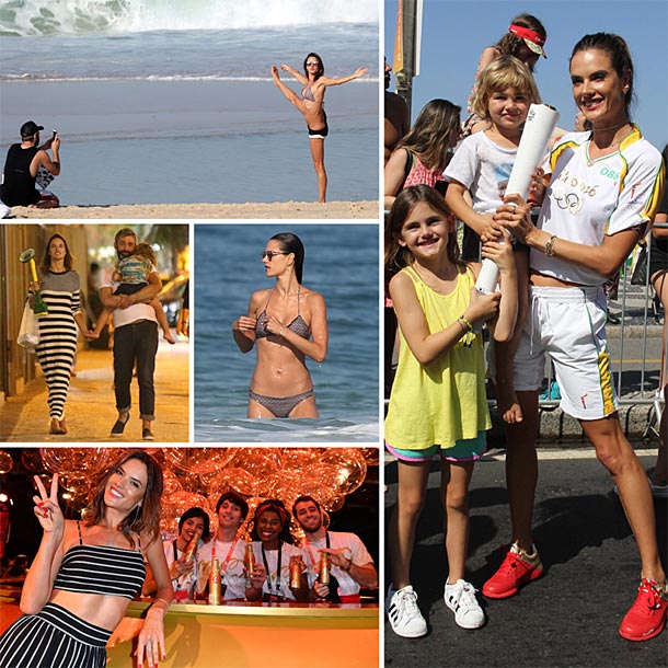 Alessandra Ambrosio, un verano 'diferente' en Río (junto a sus hijos y un buen amigo): Te mostramos las fotos