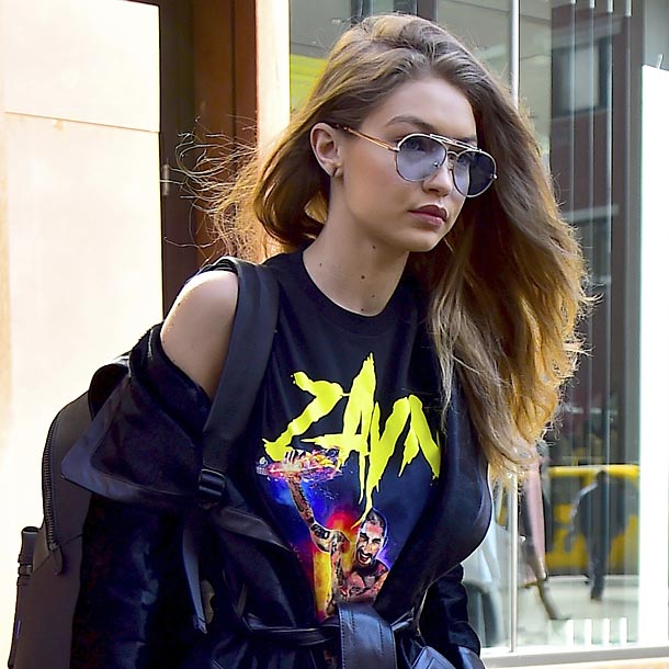 La curiosa forma (en plena calle) de Gigi Hadid de decir ‘te quiero’ a Zayn Malik