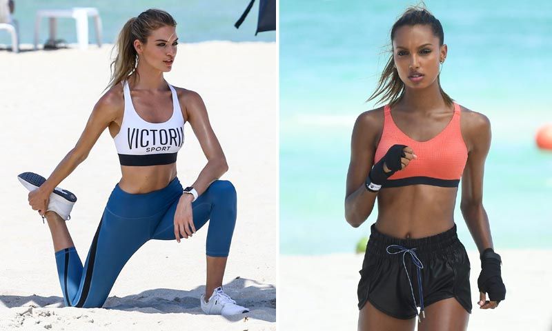 La playa, el nuevo 'gym'... y más con la llegada del calor (palabra de 'ángel' de Victoria's Secret)