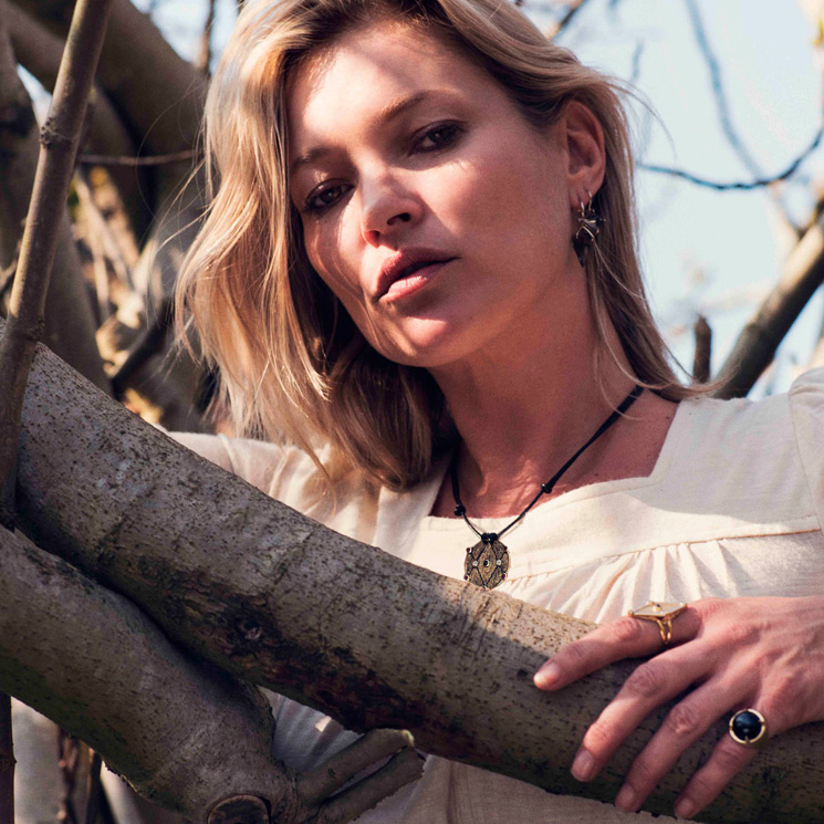 Kate Moss repite experiencia como diseñadora de joyas