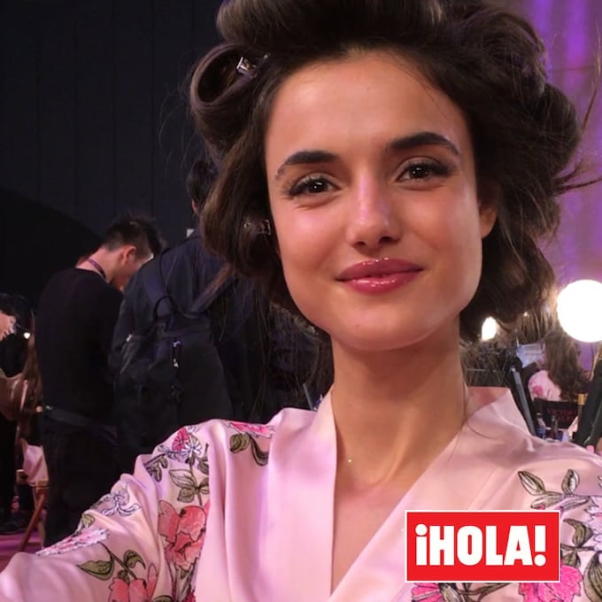 Blanca Padilla, para Hola.com en el 'backstage' de Victoria's Secret: ¿qué nos ha contado?