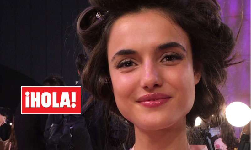 Blanca Padilla, para Hola.com en el 'backstage' de Victoria's Secret: ¿qué nos ha contado?