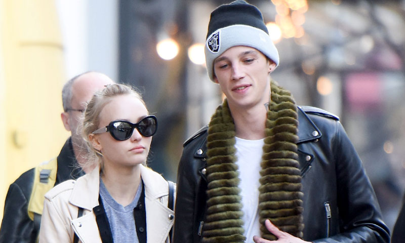 Lily-Rose Depp y Ash Stymest