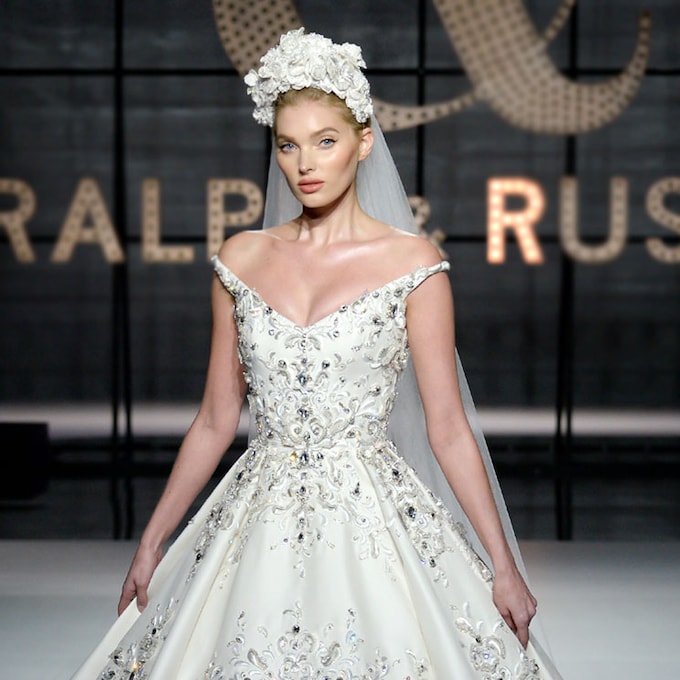 Elsa Hosk debuta en la Alta Costura convertida en novia