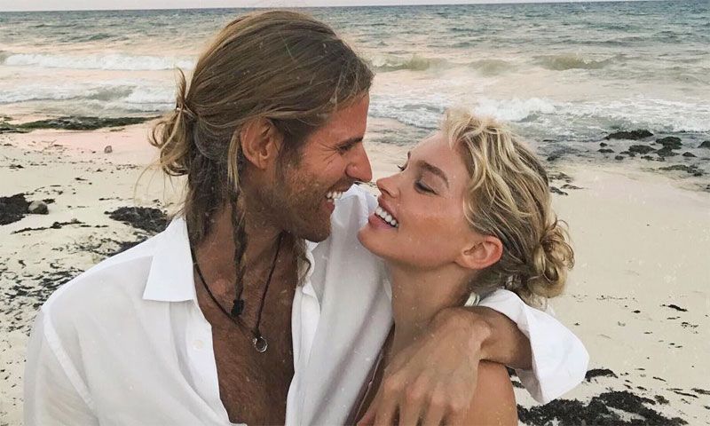 La modelo de Victoria's Secret Elsa Hosk y la declaración de amor de su novio tras cumplir 31 años