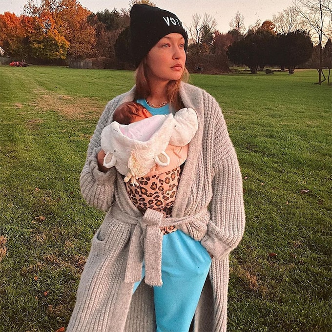 Las fotos más tiernas de Gigi Hadid con su hija en la cuenta atrás para Navidad