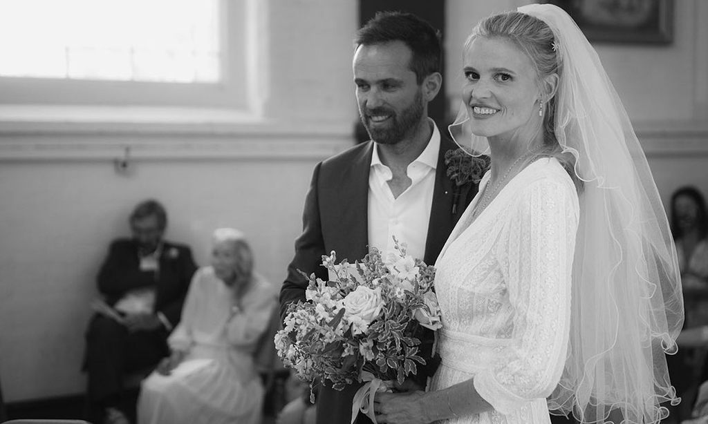 Lara Stone y David Grievson