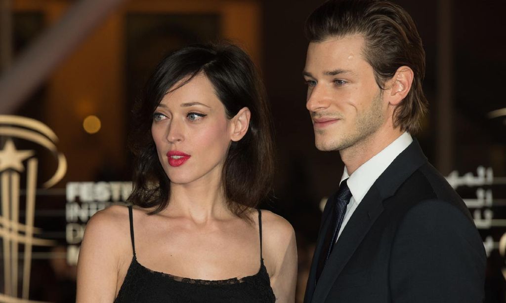 Gaspard Ulliel y su novia