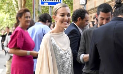 Marta Ortega fue la invitada más brillante en Sevilla con este vestido de la nueva línea de Zara