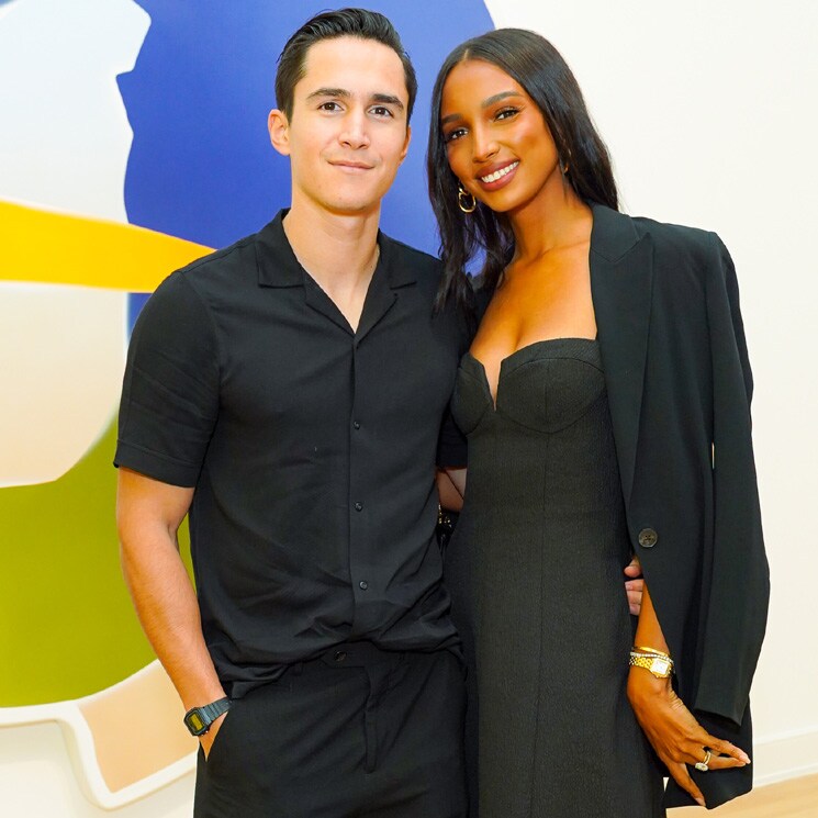 La emoción de Jasmine Tookes y Juan David Borrero al convertirse en padres de su primera hija