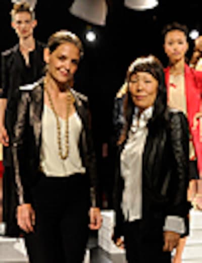 Katie Holmes debuta en la Semana de la moda de Nueva York con su firma Holmes & Yang