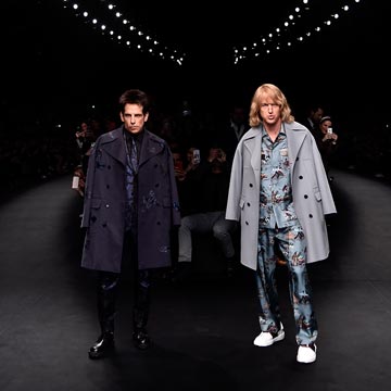 Valentino se rinde a 'Zoolander 2'