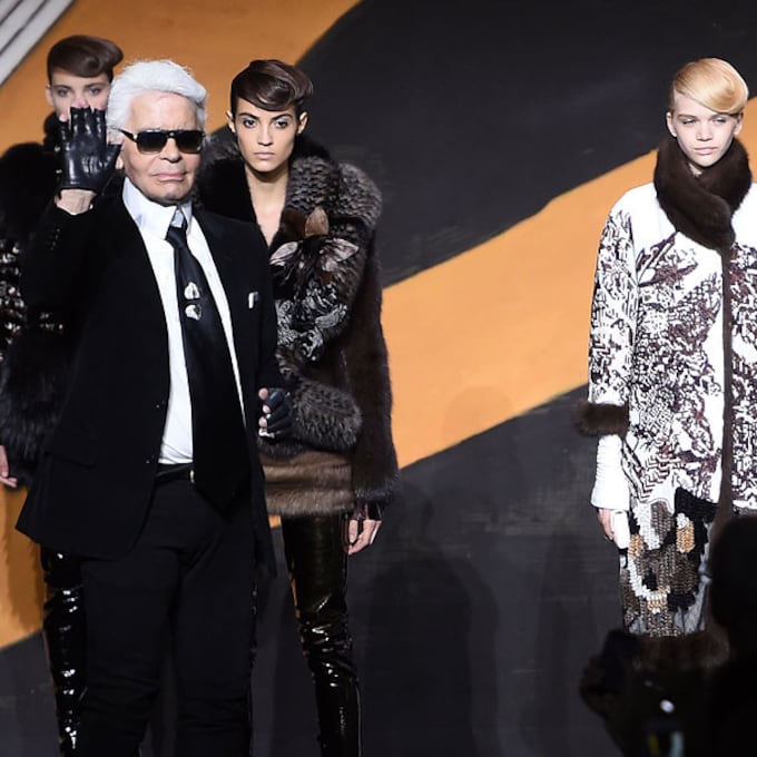 La Alta Costura se rinde a Lagerfeld con un homenaje ‘Haute Fourrure’