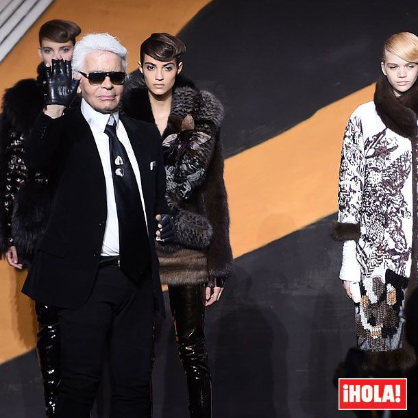 La Alta Costura se rinde a Lagerfeld con un homenaje ‘Haute Fourrure’