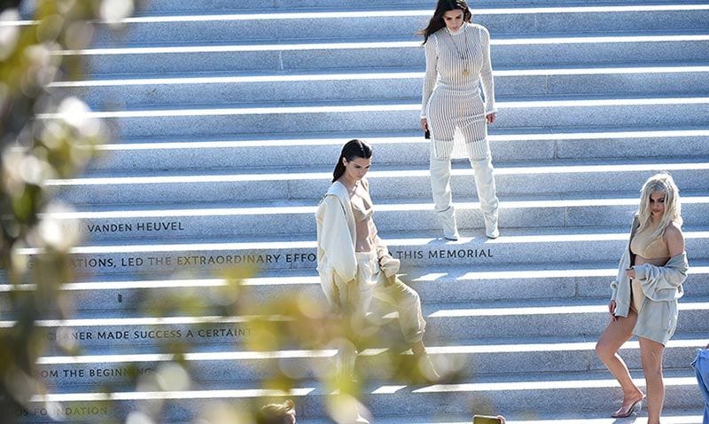 El espectáculo de los Kardashian-West