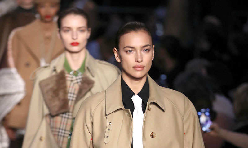 Irina Shayk, musa del nuevo 'British' de Riccardo Tisci para Burberry