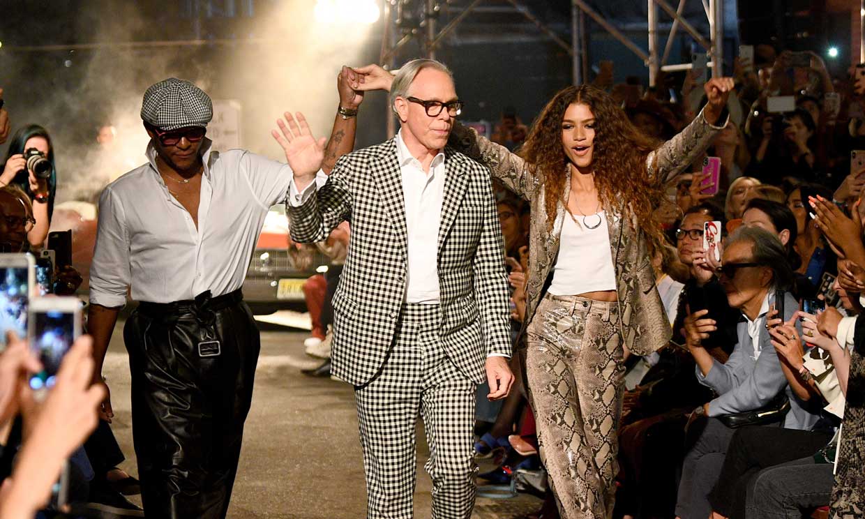 Tommy Hilfiger y Zendaya sobre la pasarela de Nueva York: un alegato a la diversidad