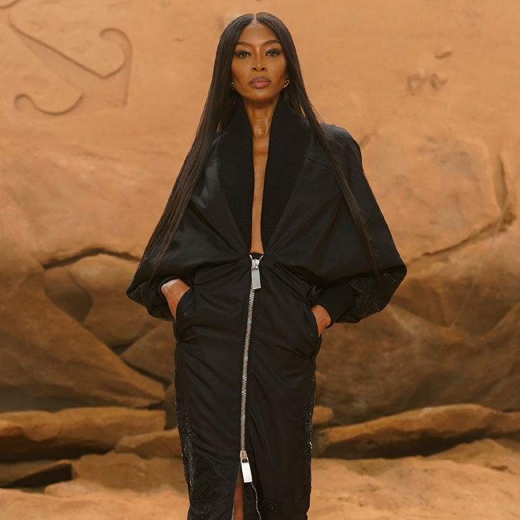 Naomi Campbell capitanea las nuevas propuestas de Off-White en París