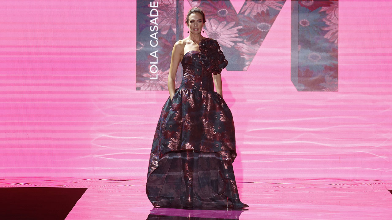 Nieves Álvarez y Rebecca Donaldson, estrellas de la pasarela madrileña con Lola Casademunt by Maite