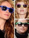 Los accesorios de las estrellas: Paulina Rubio y sus gafas de colores