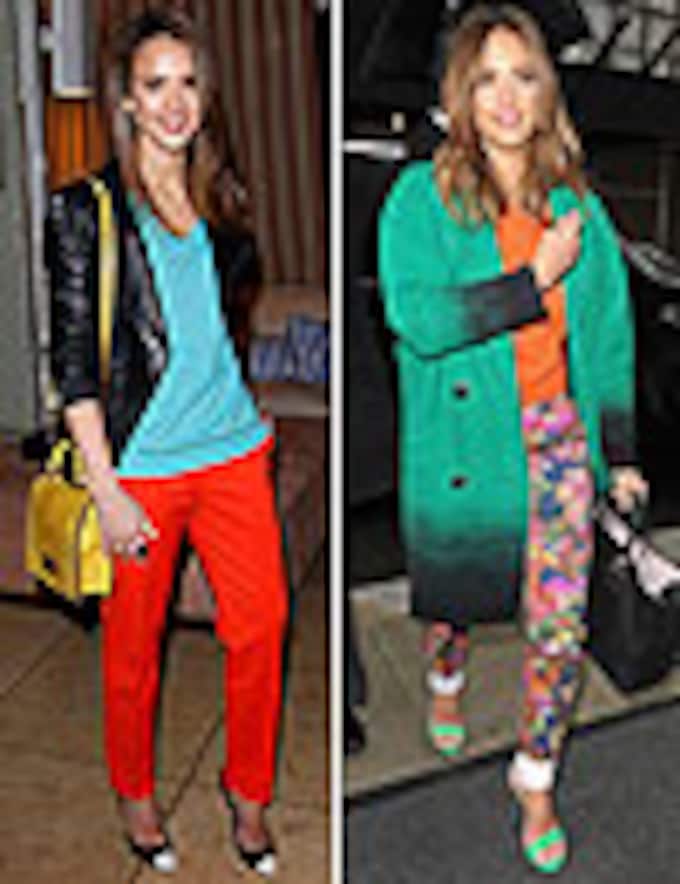 'Celebrity Style': Jessica Alba y su estilo 'multicolor' 