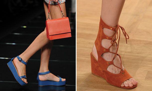 Compras de primavera: Plataformas y cuñas, el calzado imprescindible