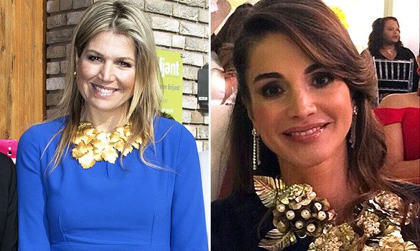 Collares ‘XXL’, el último complemento ‘it’ de la realeza