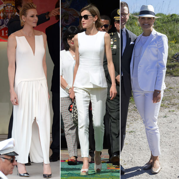 Se lleva: El ‘total look’ blanco conquista la semana de 'moda real'