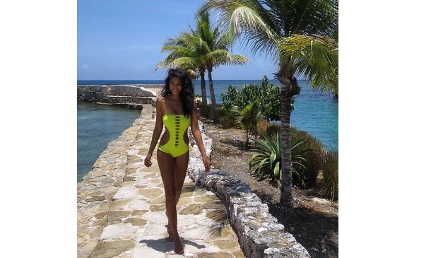 A la playa... ¡como una modelo!