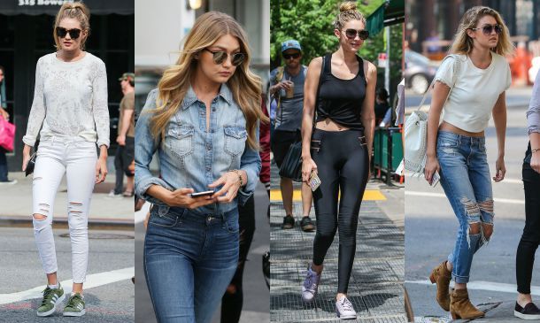 Todos los secretos del armario de Gigi Hadid, la modelo 'sporty'