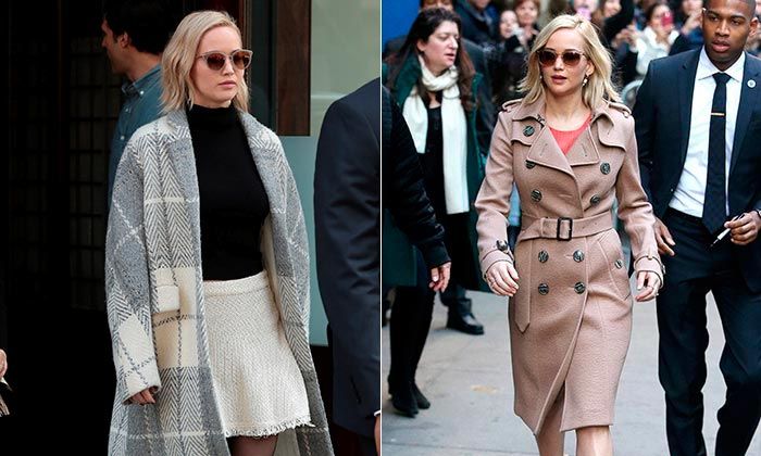 Jennifer Lawrence: ‘All I want for Christmas is'… ¡un abrigo!