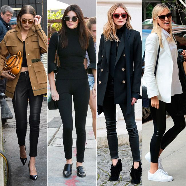 Guía de estilo 'Leggings' negros, 7 días/24 horas