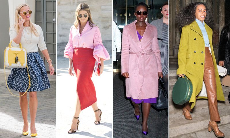 ¡A todo color! 4 Combinaciones con las que atreverte, al menos, una vez