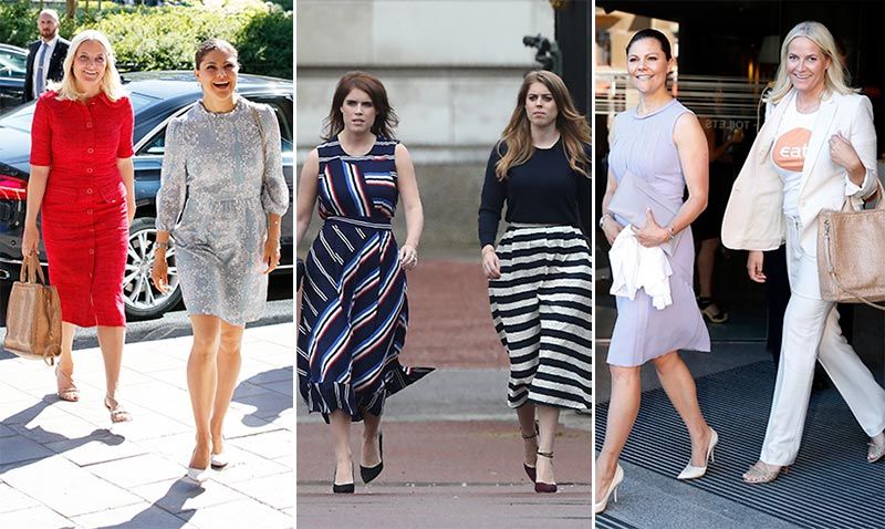 ¡Veo doble! Los mejores estilismos de las ‘royals’ vienen en pareja