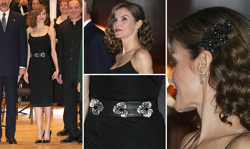 Doña Letizia se rinde al poder del ‘slip dress’