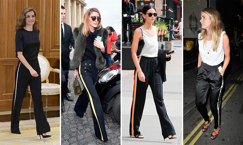 Doña Letizia se apunta a los ‘track pants’, los pantalones que todas las 'celebrities' adoran