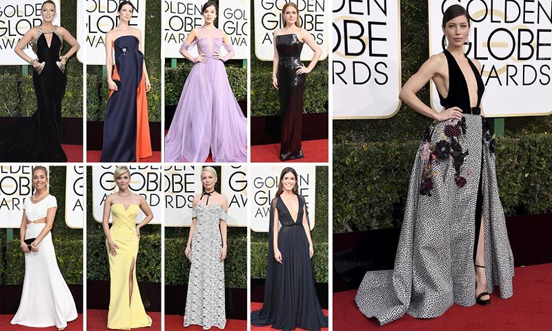 Globo de oro 2017: ¿Quién ha sido la más elegante de la alfombra roja?