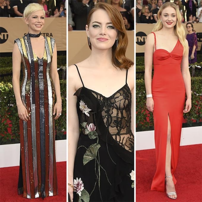 De las nominadas a los Oscar a las actrices de 'Juego de Tronos': ¿Qué 'look' de los SAG Awards llevarías tú?