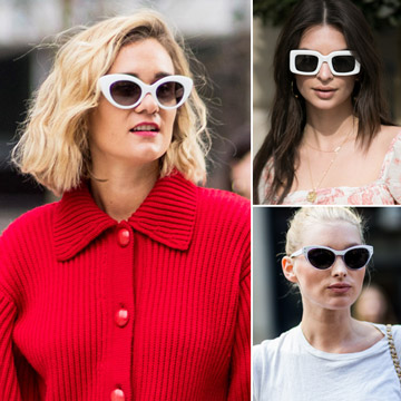 Esta primavera necesitas unas gafas blancas, lo dicen las 'fashion - Foto