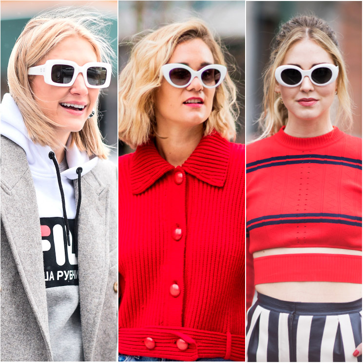 'Trend Alert': Esta primavera necesitas unas gafas blancas, lo dicen las 'fashion insiders'