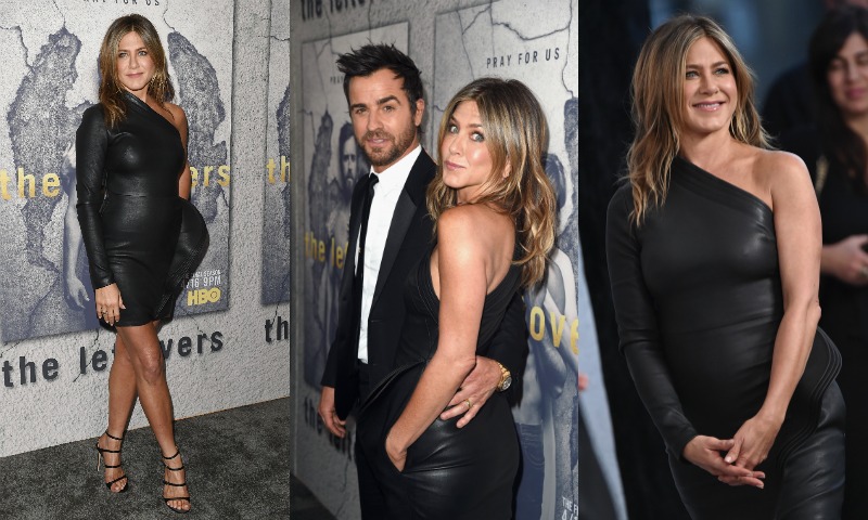 Jennifer Aniston, 48 años y un 'look' de cuero que arrasa
