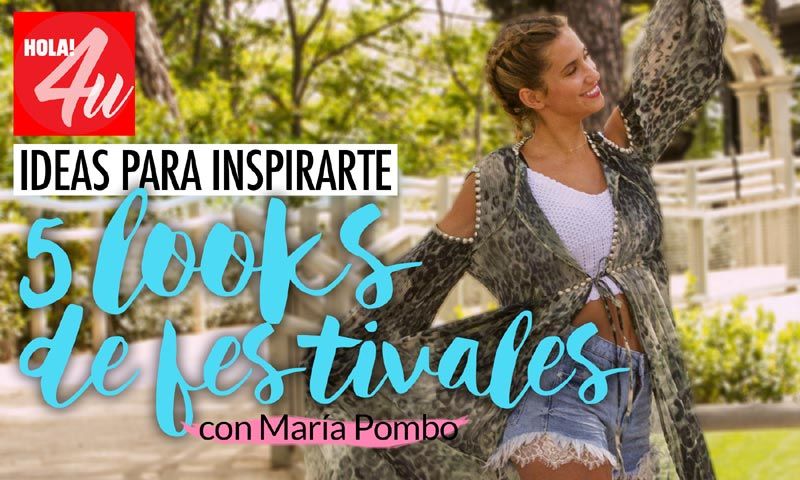 El perfecto ‘look’ de festival de María Pombo para HOLA!4u